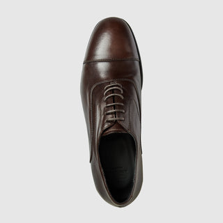 Aquatalia Centro dark brown leather Oxford - view 3
