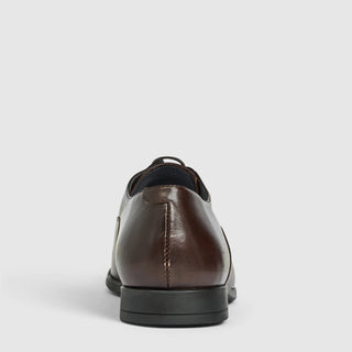 Aquatalia Centro dark brown leather Oxford - view 6