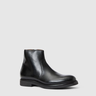 Aquatalia Palmiro black calf-skin leather boot - view 2
