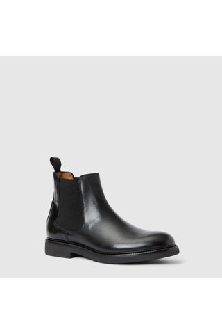 Aquatalia Prospero black calfskin leather Chelsea boot - view 2