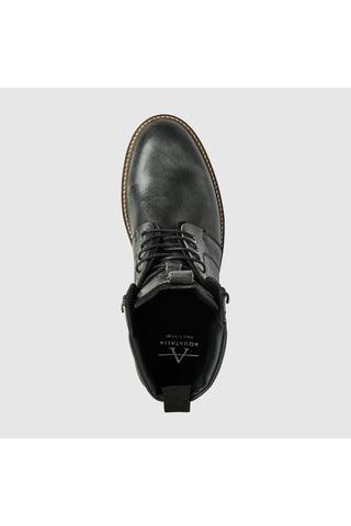 Aquatalia Rovello black calfskin leather boot - view 3