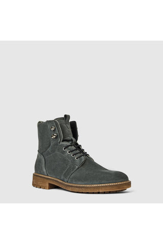 Aquatalia Rovello grey suede boot - view 2