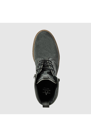 Aquatalia Rovello grey suede boot - view 3