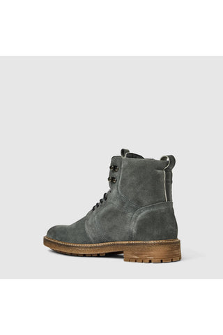 Aquatalia Rovello grey suede boot - view 4