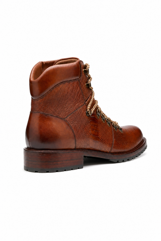 Belvedere Como Ostrich & Leather Boot