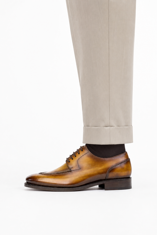 Ambrogio Ferrara Patina Split-Toe Derby