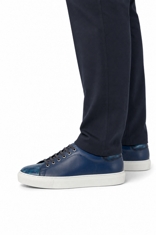Ambrogio Portofino Patina Leather Sneaker