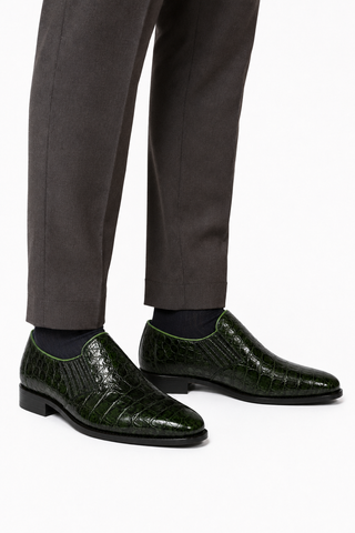 Belvedere Padre Alligator Loafer