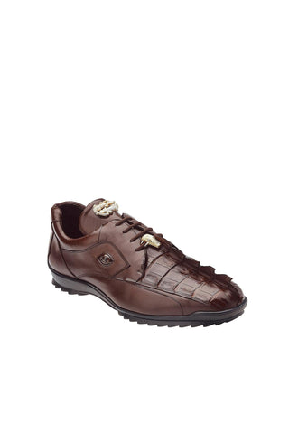 Belvedere Vasco Hornback & Leather Sneakers