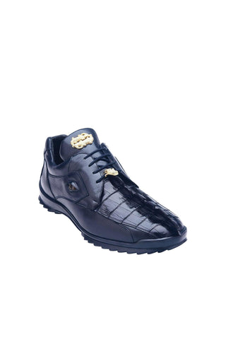 Belvedere Vasco Hornback & Leather Sneakers