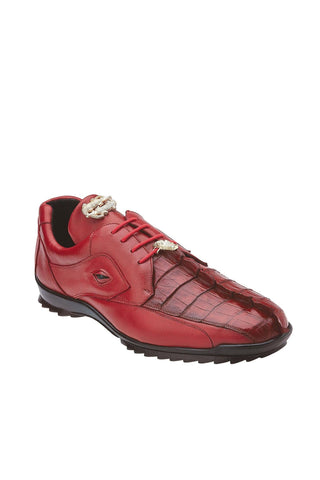 Belvedere Vasco Hornback & Leather Sneakers