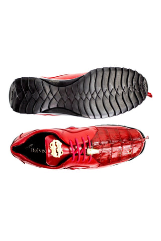 Belvedere Vasco Hornback & Leather Sneakers