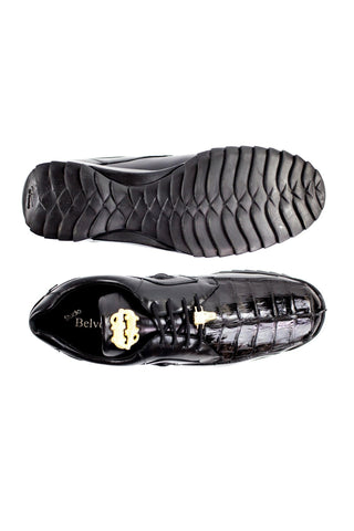 Belvedere Vasco Hornback & Leather Sneakers