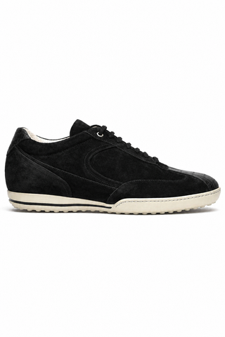 Caporicci Los Angeles Sneaker Black, right-facing outer-side view