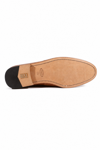 Tods Moassiomo Wilson Pebbeled Leather Brown (TDM14)-Dellamoda
