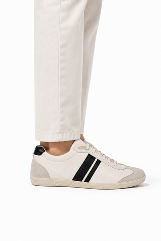 Prada Milano White Sneakers (PRM68)-Dellamoda