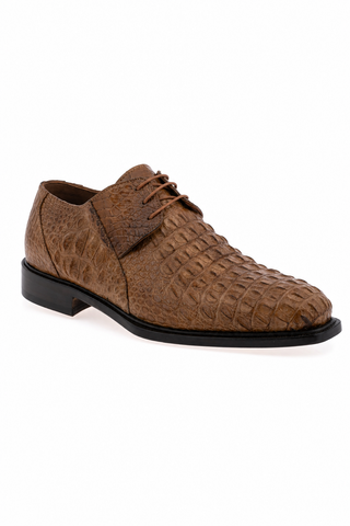 Dellamoda luxury image 02 · CARAMEL · 1085/2 Crocodile Derby · CARAMEL