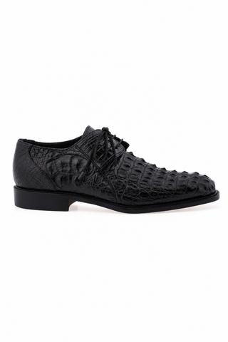 Dellamoda luxury image 01 · BLACK · 1085/2 Crocodile Derby · BLACK