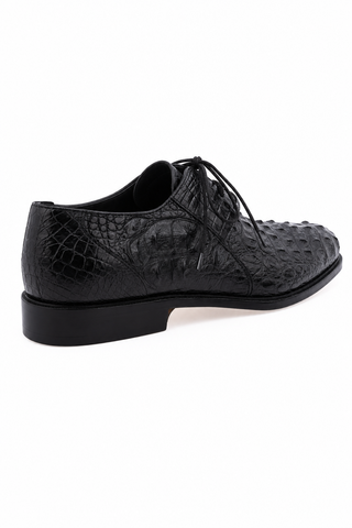 Dellamoda luxury image 03 · BLACK · 1085/2 Crocodile Derby · BLACK