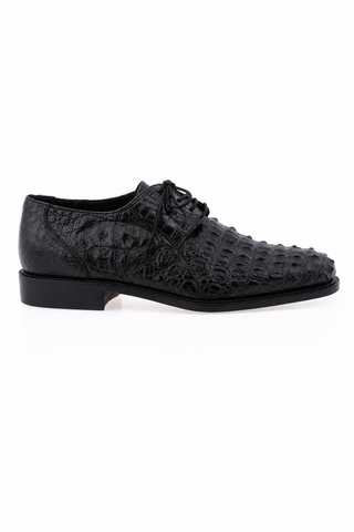 Dellamoda luxury image 04 · BLACK · 1085/2 Crocodile Derby · BLACK