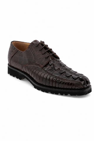 Dellamoda luxury image 02 · SPORT RUST · 2291/5 Crocodile & Ostrich Derby · SPORT RUST