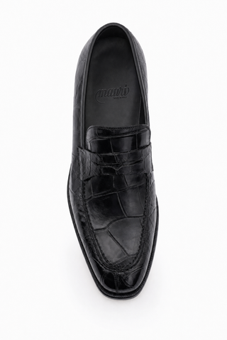 Dellamoda luxury image 05 · 3862/3 Alligator Penny Loafer