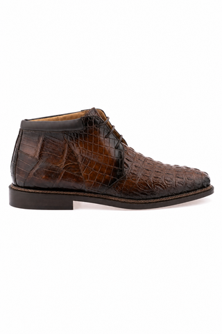 Dellamoda luxury image 04 · KANGO TABAC/DIRTY T. MORO · 4926/1 Crocodile Boot · KANGO TABAC/DIRTY T. MORO