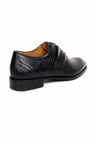 Dellamoda luxury image 03 · BLUE · Mezlan 50173-L Lizard Oxford (MZ3923) · BLUE
