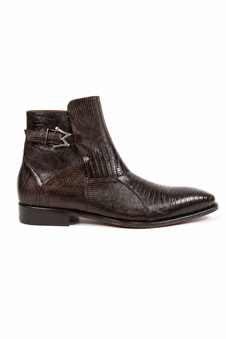 Dellamoda luxury image 01 · Mezlan 50228-L Lizard Buckle Boot (MZ3925)
