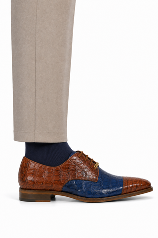 Dellamoda luxury image 06 · Belvedere Paolo II Crocodile Derby
