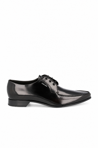 Dellamoda luxury image 01 · Prada 2EC124-P39 Black Leather Oxfords (PRM1041)