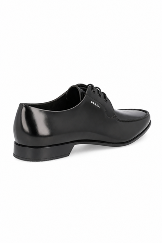 Dellamoda luxury image 03 · Prada 2EC124-P39 Black Leather Oxfords (PRM1041)