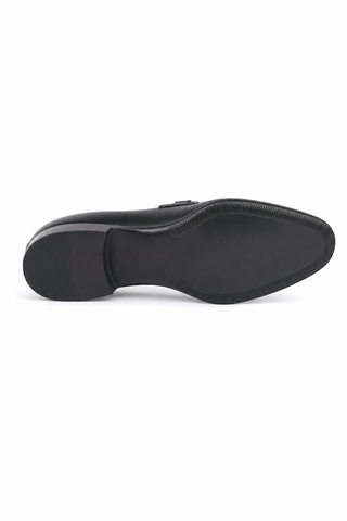 Dellamoda luxury image 04 · Prada 4D2823-ASK Black Leather Slip-On Loafers (PRM1019)