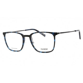 Flexon FLEXON EP8001 Eyeglasses SHINY NAVY TORTOISE/Clear demo lens