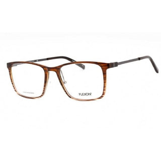 Flexon FLEXON EP8011 Eyeglasses BROWN/GREY GRADIENT/Clear demo lens