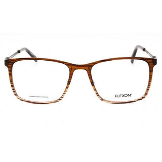 Flexon FLEXON EP8011 Eyeglasses BROWN/GREY GRADIENT/Clear demo lens