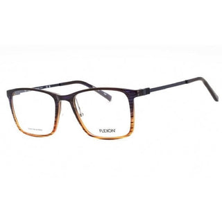 Flexon FLEXON EP8011 Eyeglasses NAVY/AMBER GRADIENT/Clear demo lens