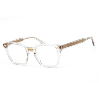 Gucci GG0184O Eyeglasses Grey / Clear demo lens