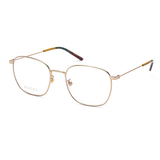 Gucci GG0681O Eyeglasses Gold / Clear demo lens