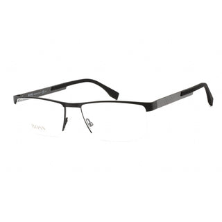 Hugo Boss 0734 Eyeglasses Black Carbon / Clear Lens
