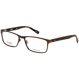 HUGO HG 0151 Eyeglasses Matte Brown / Clear Lens