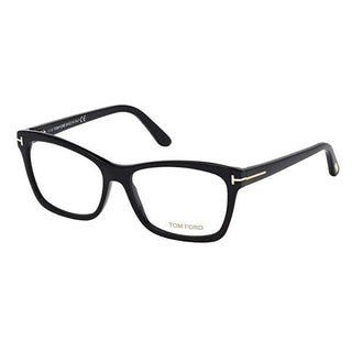 Tom Ford FT5424 Eyeglasses Shiny Black / Clear Lens