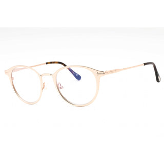 Tom Ford FT5528-B Eyeglasses MATTE GOLD / Clear Lens