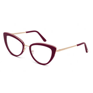 Tom Ford FT5580-B Eyeglasses Fuchsia / Clear Lens