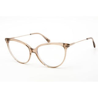 Tom Ford FT5688-B Eyeglasses Shiny Light Brown / Clear Lens