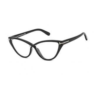 Tom Ford FT5729-B Eyeglasses Shiny Black / Clear Lens
