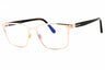 028 - shiny rose gold/Clear/Blue-light block lens