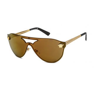 Versace VE2161 Sunglasses Gold / Brown Mirror Gold