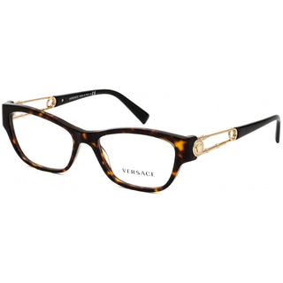 Versace VE3288 Eyeglasses Dark Havana / Clear Lens