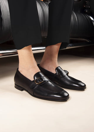 Franceschetti Black loafers mobile